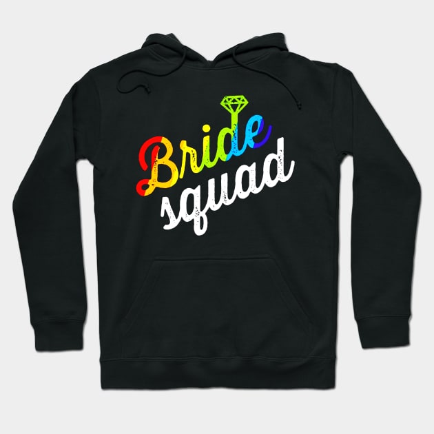 Bride Squad Hoodie by akkadesigns